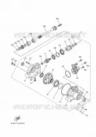 FRONT DIFFERENTIAL for Yamaha KODIAK 2016