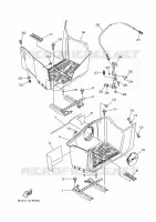 STAND / FOOTREST for Yamaha KODIAK 2016