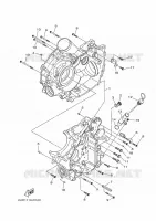 CRANKCASE for Yamaha GRIZZLY 2016