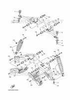 FRONT SUSPENSION / WHEEL for Yamaha GRIZZLY 2016