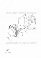 HEADLIGHT for Yamaha GRIZZLY 2016