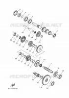TRANSMISSION for Yamaha GRIZZLY 2016