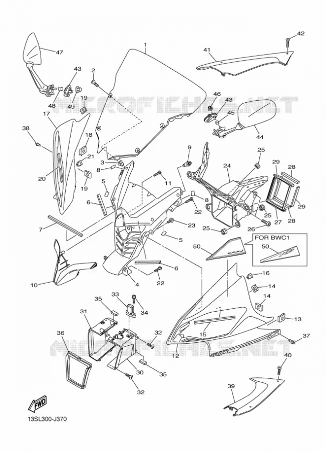 COVER 1 Yamaha MOTO 600 2010 R6  YZF-R6