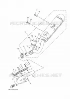 EXHAUST for Yamaha YFZ450R 2009