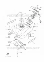 FUEL TANK for Yamaha YFZ450R 2009