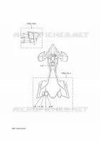 STICKER / LABEL 3 for Yamaha YFZ450R 2009