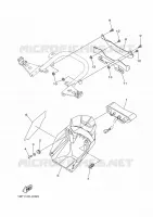 TAIL LIGHT for Yamaha YFZ450R 2009