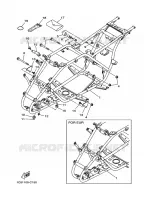 FRAME for Yamaha GRIZZLY 2005