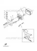 TAIL LIGHT for Yamaha GRIZZLY 2005