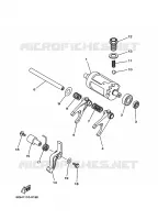 GEAR SHIFT SELECTOR DRUM / FORKS for Yamaha GRIZZLY 2014
