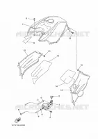 SIDE COVER for Yamaha GRIZZLY 2014