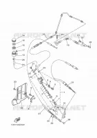 REAR BRAKE MASTER CYLINDER for Yamaha GRIZZLY 2007