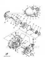 CRANKCASE for Yamaha GRIZZLY 2007