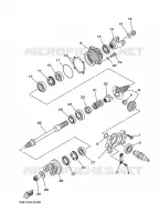 CROSS SHAFT for Yamaha GRIZZLY 2007