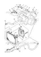 RADIATOR / HOSES for Yamaha GRIZZLY 2007