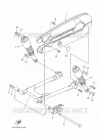 SWINGARM / SHOCK ABSORBER for Yamaha CRUX 2009