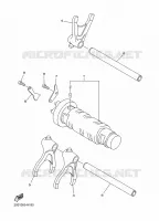 GEAR SHIFT SELECTOR DRUM / FORKS for Yamaha XJ6 2014