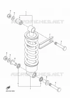 REAR SHOCK ABSORBER for Yamaha XJ6 2014