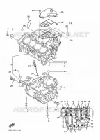 CRANKCASE for Yamaha XJ6 2014