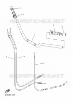 HANDLEBAR & CABLES for Yamaha XJ6 2014