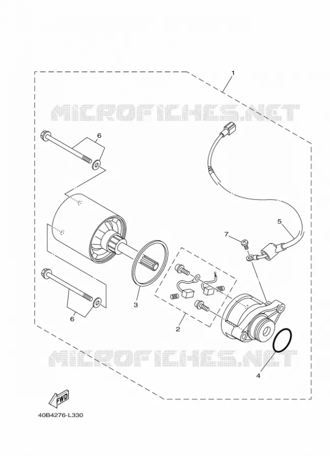STARTER MOTOR Yamaha SCOOTER 110 2014 CRYPTON  T110C