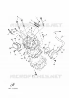 CYLINDER HEAD  for Yamaha GRIZZLY 2014