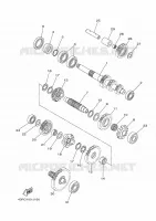 TRANSMISSION for Yamaha GRIZZLY 2014