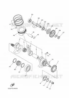 CRANKSHAFT / PISTON for Yamaha GRIZZLY 2015