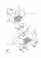 STAND / FOOTREST for Yamaha GRIZZLY 2015