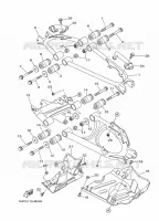 SWINGARM for Yamaha GRIZZLY 2015