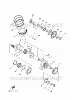 CRANKSHAFT / PISTON for Yamaha GRIZZLY 2015