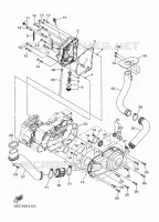 COVER   ENGINE 1 for Yamaha GRIZZLY 2013