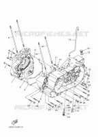 CRANKCASE for Yamaha GRIZZLY 2013