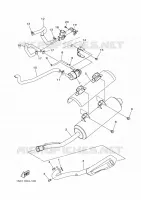 EXHAUST for Yamaha GRIZZLY 2013