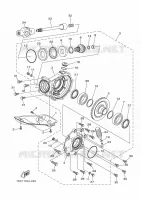 FINAL DRIVE SHAFT / GEAR COUPLING for Yamaha GRIZZLY 2013