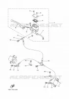 FRONT BRAKE MASTER CYLINDER for Yamaha GRIZZLY 2013