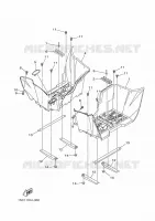 STAND / FOOTREST for Yamaha GRIZZLY 2013