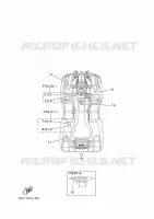 STICKER / LABEL 2 for Yamaha GRIZZLY 2013