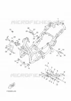 FRAME for Yamaha XMAX 2012