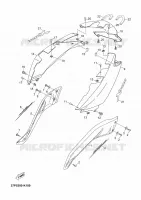 SIDE COVER for Yamaha XMAX 2012