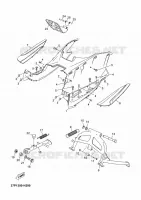 STAND / FOOTREST for Yamaha XMAX 2012