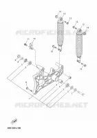 SWINGARM / SHOCK ABSORBER for Yamaha XMAX 2012