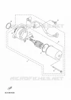 STARTER MOTOR for Yamaha OVETTO 4T UBS 2012