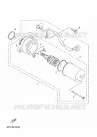 STARTER MOTOR for Yamaha OVETTO 4T UBS 2012