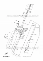FRONT FORK for Yamaha NEOS 4T 2013