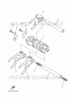 GEAR SHIFT SELECTOR DRUM / FORKS for Yamaha SUPER TENERE 2015