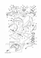 FUEL TANK for Yamaha MT 2016