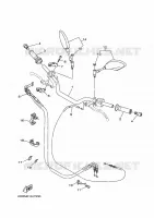 HANDLEBAR & CABLES for Yamaha MT 2016