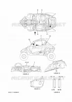 STICKER / LABEL 1 for Yamaha YXZ 2016
