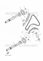 CAMSHAFT / TIMING CHAIN for Yamaha YXZ 2016